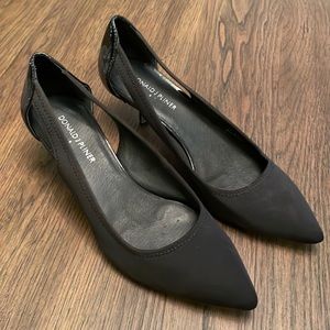 COPY - Donald J Pliner Black Low Heel Size 9